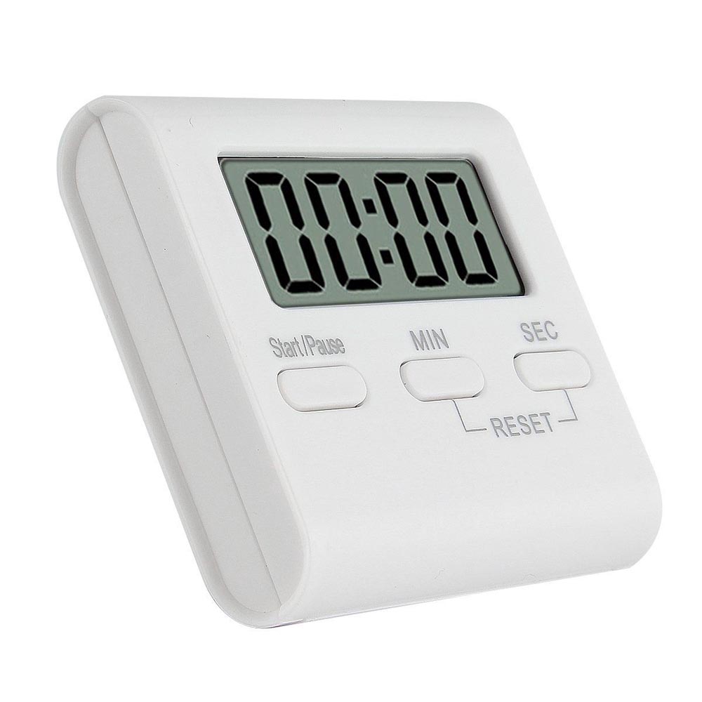 SJJL Đồng hồ hẹn giờ đếm ngược màn hình LCD cho nấu ăn