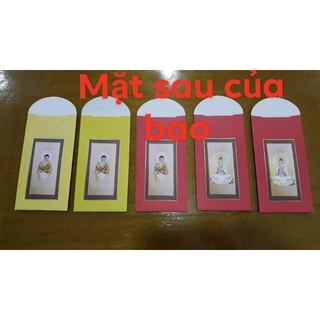 Combo 10 BAO LÌ XÌ viết thư pháp