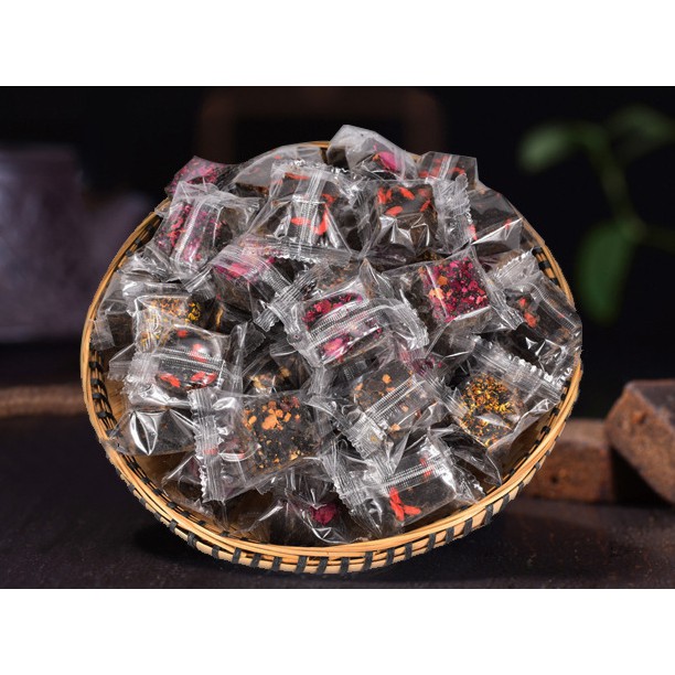 Trà hoa đường mía đường đen chuẩn Vân Nam- huyết áp thấp, đau bụng bà nguyệt