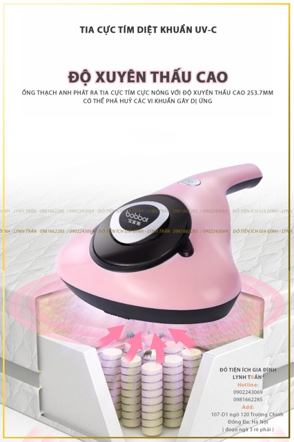 MÁY HÚT BỤI DIỆT KHUẨN ĐỆM GA GIƯỜNG SOFA BOBBOT®️CHÍNH HÃNG GIÁ TỐT | BigBuy360 - bigbuy360.vn