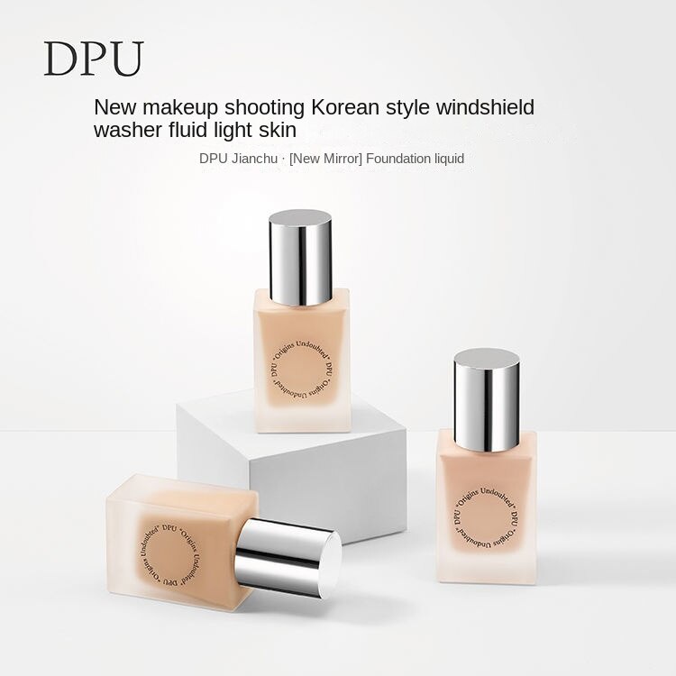Nền tảng chất lỏng DPU da khô hỗn hợp da dầu kem dưỡng ẩm che khuyết điểm lâu dài trang điểm phụ nữ