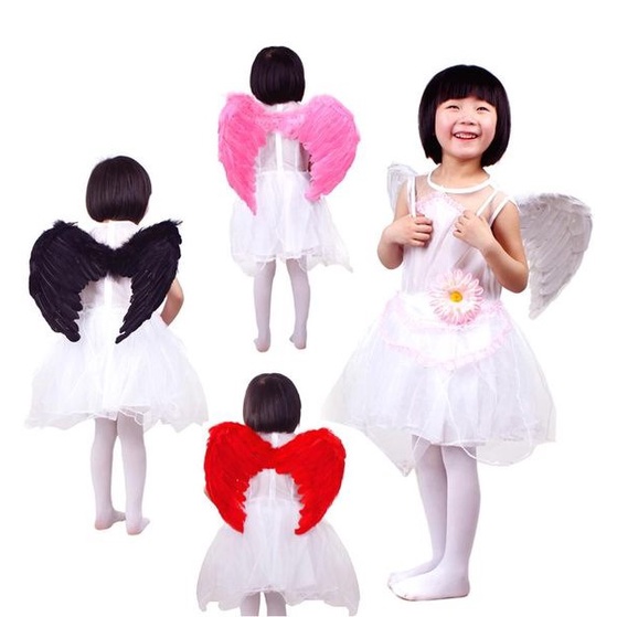 Đôi Cánh thiên thần cosplay màu trắng cho bé dùng trong biểu diễn,hóa trang,chụp ảnh