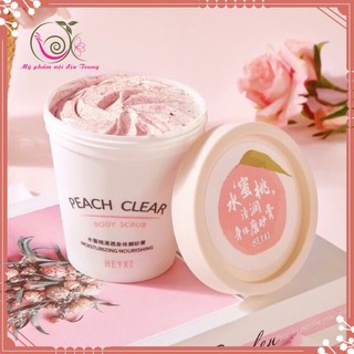 Tẩy tế bào chết toàn thân đào peach Heyxi