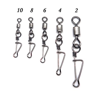 Khóa link chống xoắn 2 vòng cao cấp - pk câu cá