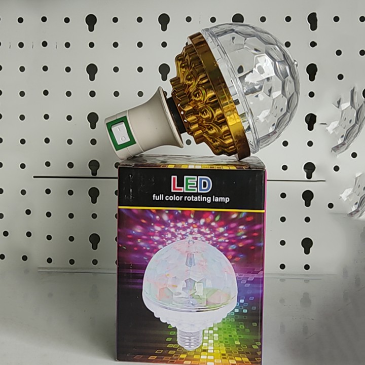 Bóng Đèn Led Vũ Trường Loại Tròn Xoay 7 Màu Rotating Lamp