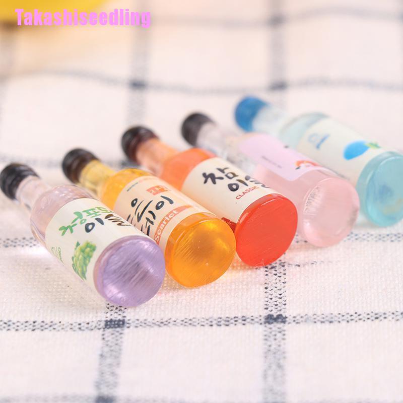 10 mô hình chai rượu cỡ nhỏ tỉ lệ 1/12 trang trí cho nhà búp bê