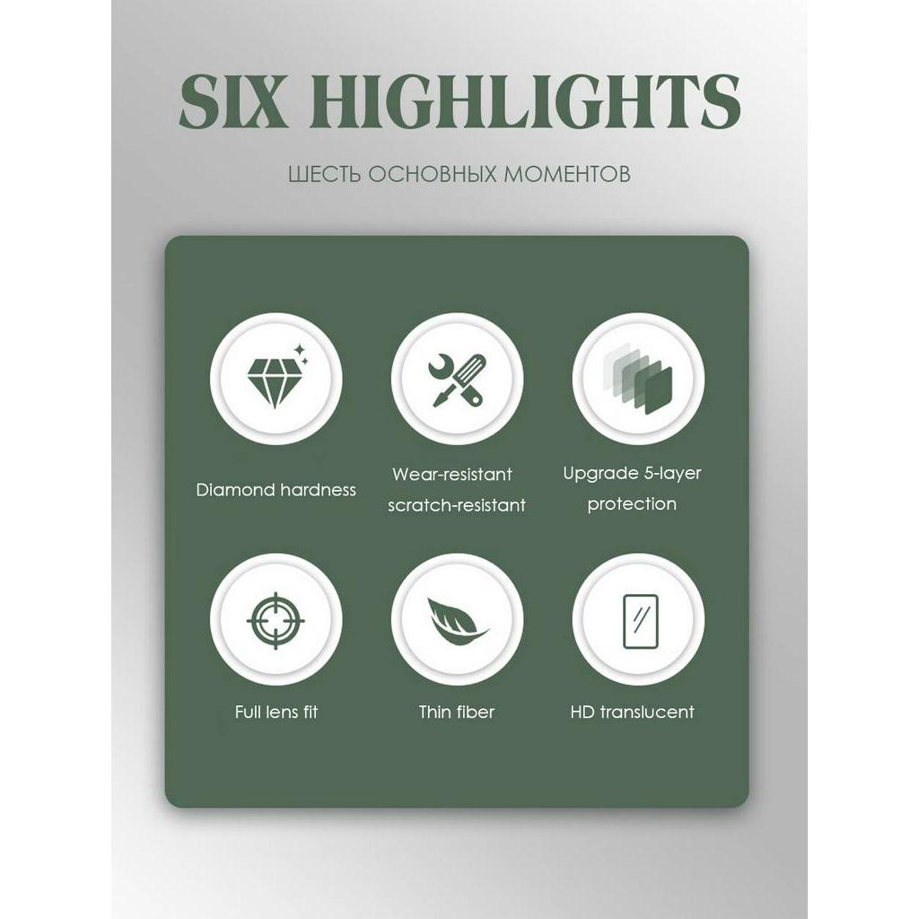 Kính cường lực bảo vệ camera dành cho iPhone 6 7 8 11 12 pro max 12 mini 5.4 6.1 6.7 inch 2020 x xs max 11pro 12pro max