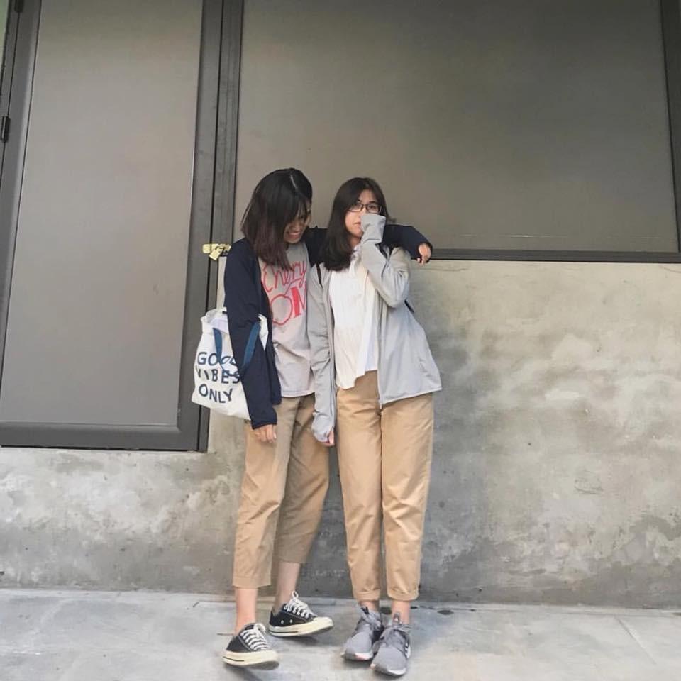 QUẦN KAKI KEM BASIC UNISEX
