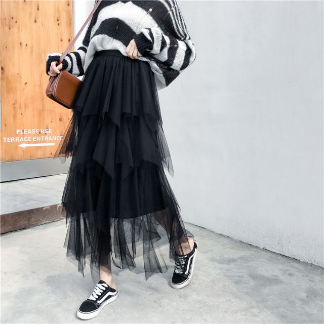 Chân Váy Voan Nhiều Tầng Bigsize | BigBuy360 - bigbuy360.vn