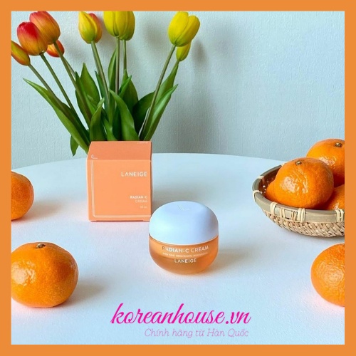 KEM DƯỠNG TRẮNG NÂNG TONE DA LANEIGE RADIAN C CREAM_Vitamin C Tone Up Cream