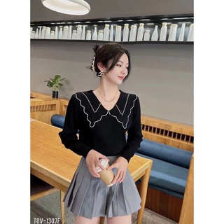 Áo len cổ sen bánh bèo siêu sịn sò