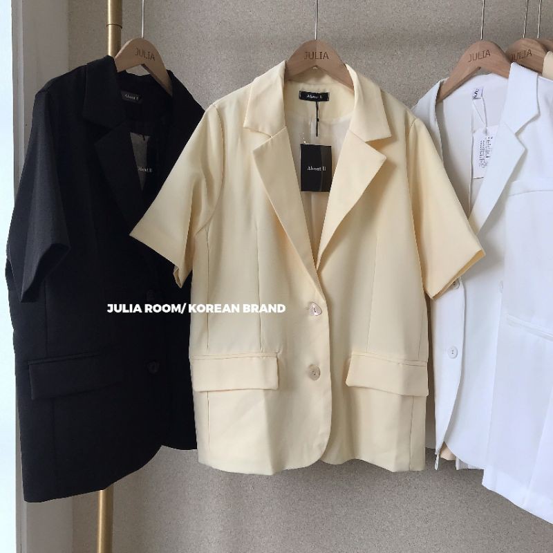 JULIA/áo blazer about me 1008