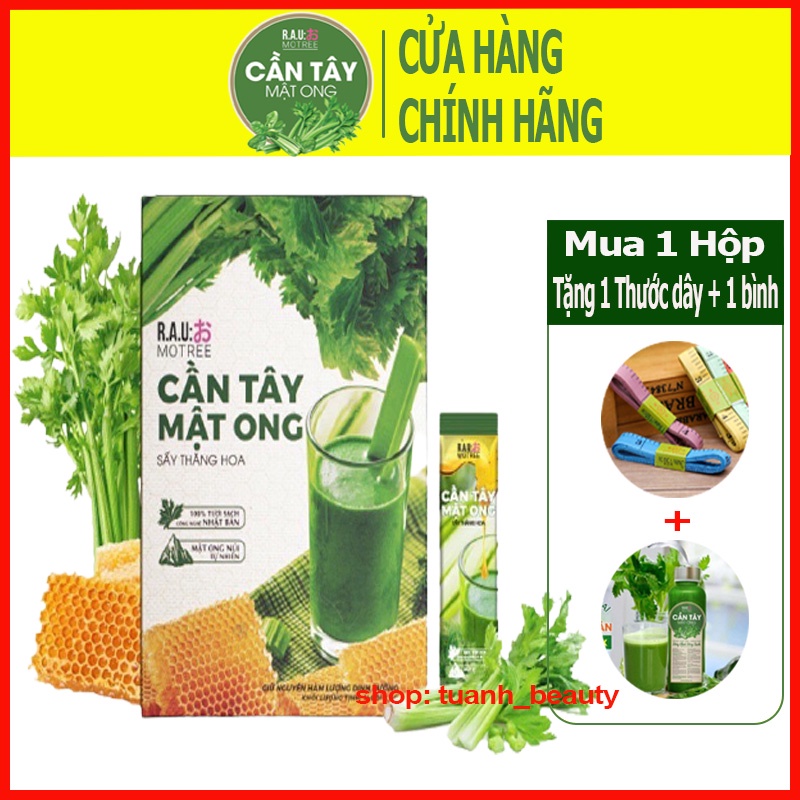 Bột cần tây mật ong Motree hỗ trợ giảm cân an toàn giảm mỡ bụng hiệu quả