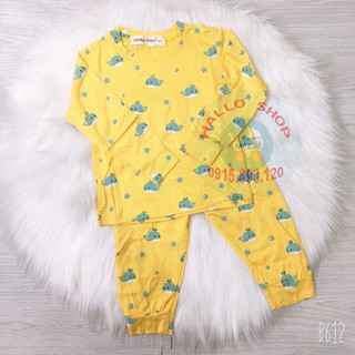 Bộ Minky Mon thun lạnh dài tay cho bé