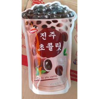 Kẹo trà sữa trân châu đường đen - Sô cô la chocolate trân châu Fucuco hàng Việt Nam