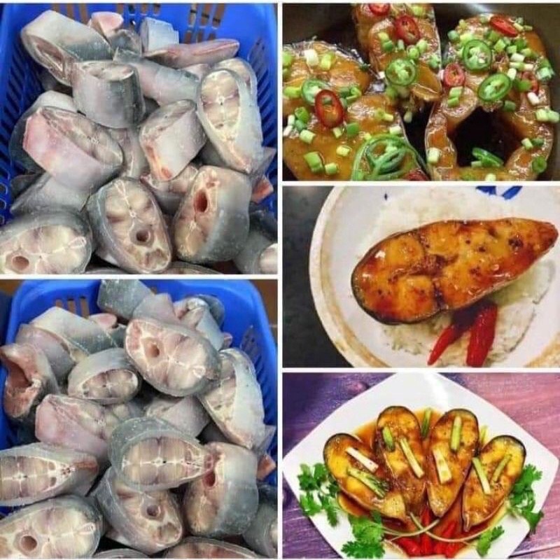 CÁ BA SA CẮT KHÚC-TÚI 1kg-TOMFOOD