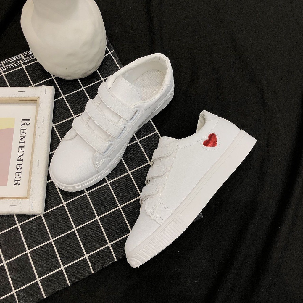 Giày Thể Thao Khóa Dán Thời Trang Dạo Phố Năng Động Dành Cho Nữ