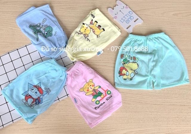 Quần Cộc / Quần Đùi Loại Mỏng Cho Bé 3-11kg