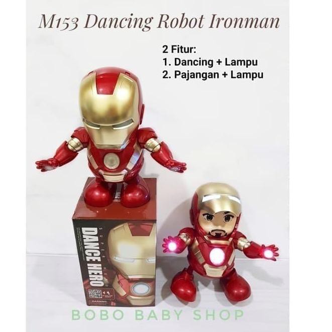 Mô Hình Robot Nhảy Múa Ld-500A Iron Man / Iron Man - 6619b Dj Ironma Rbk