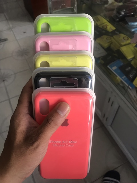 Ốp lưng iPhone X/XS/XSMAX silicone case chính hãng apple