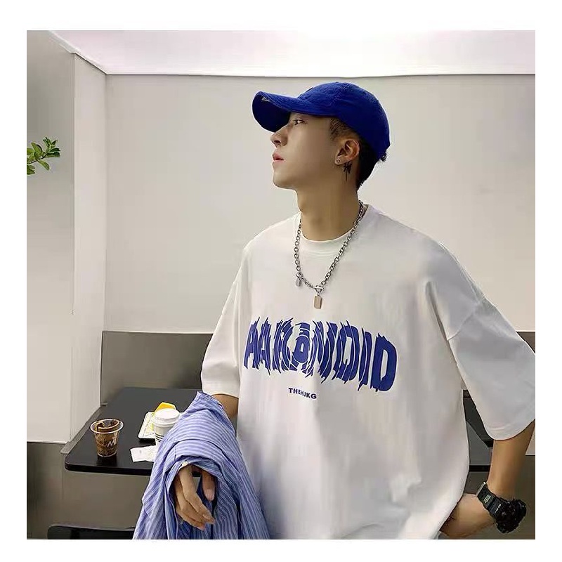 Áo Thun Tay Ngắn Thời Trang Phong Cách Hàn Năng Động Cho Nam