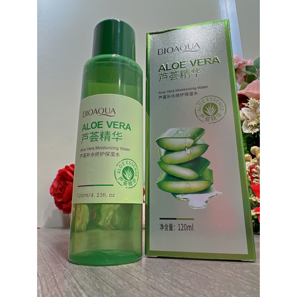 Nước hoa hồng nha đam nội địa trung dưỡng trắng cấp ẩm 120ml | BigBuy360 - bigbuy360.vn
