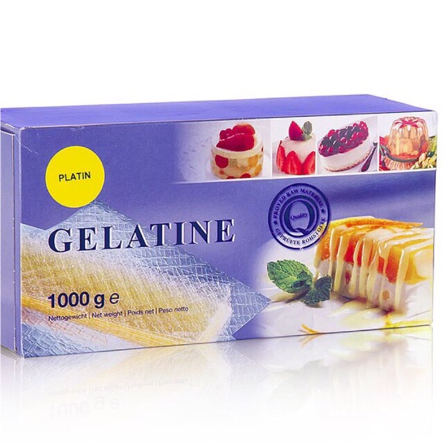 100gam Lá Gelatine / Lá Gelatin
