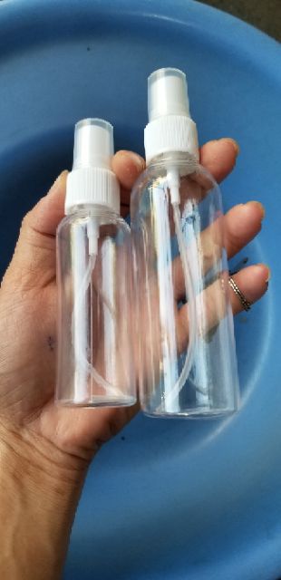 Chai Lọ Nhựa Dẻo Xịt Phun Sương 50ml -100 ml Đựng nước rửa tay, sát khuẩn mùa dịch Covid 19 (KHUYẾN MÃI GIẢM GIÁ)
