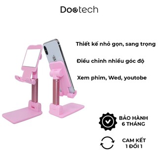 [Màu Hồng] Giá đỡ điện thoại để bàn gấp gọn da năng, học tập, livestream