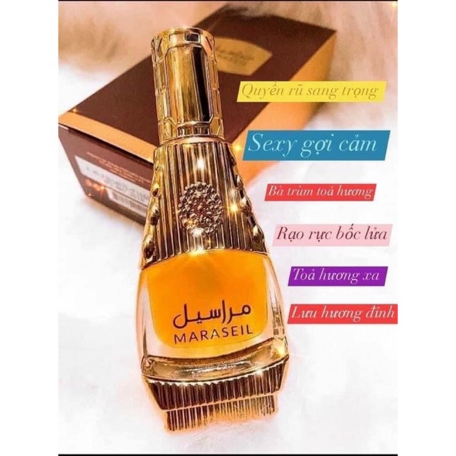 Tinh dầu nước hoa Dubai MARASEIL 15ml đậm đặc