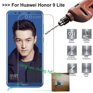 Huawei Honor 9 lite 💝FREESHIP Từ 50k💝 Cường lực trong suốt loại tốt 9H/2.5D tặng keo chống hở mép ( không full màn )