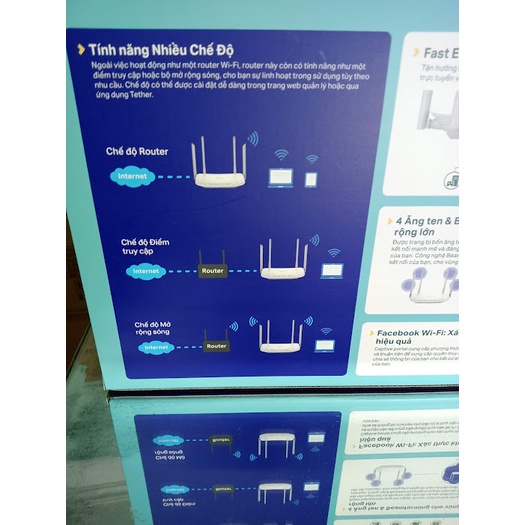 Bộ phát wifi TP-Link Archer C50 Wireless AC1200Mbps