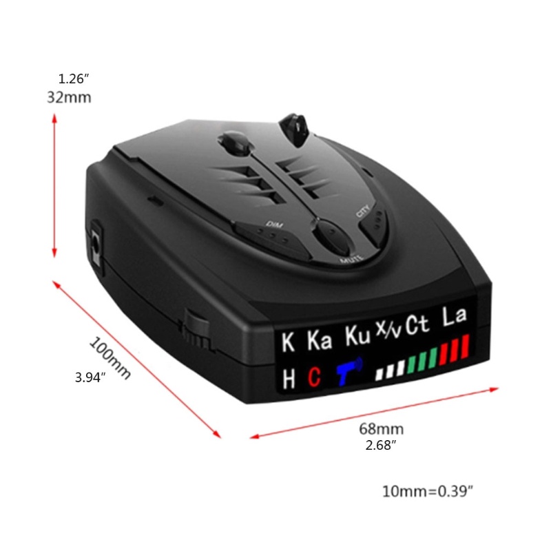Thiết Bị Radars SUN STR555 Chống Ra Đa Cho Xe Ô Tô