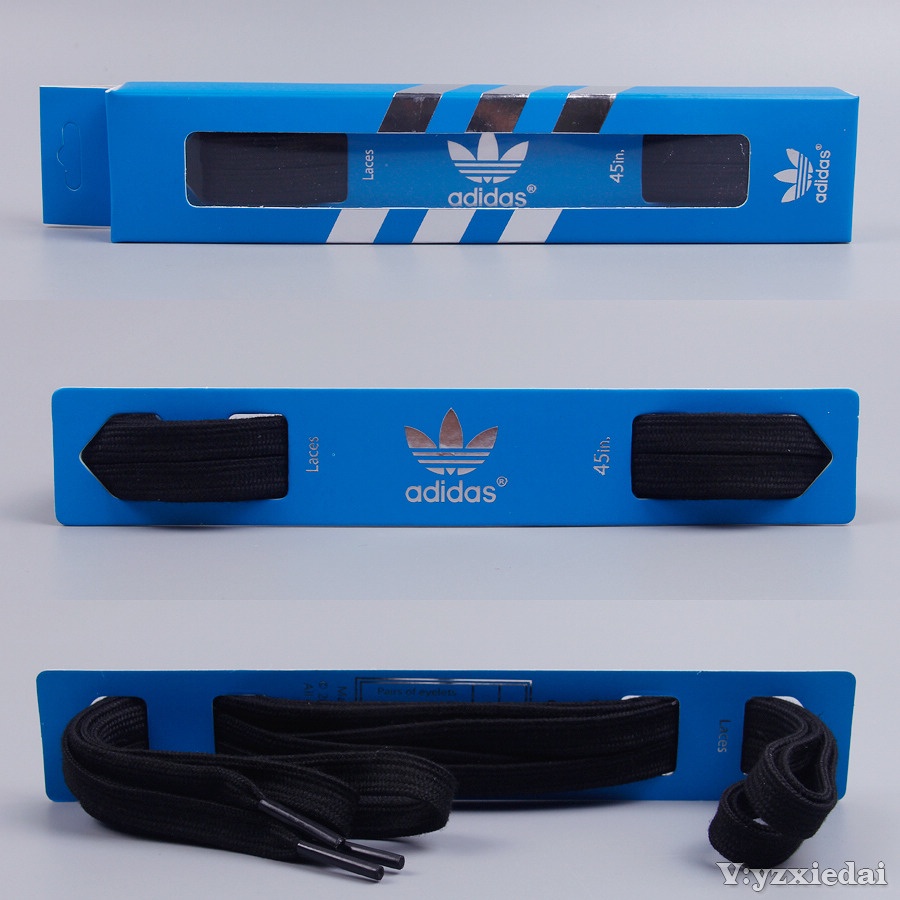 ★Ke Foot Best★Dây Giày Thể Thao ADIDAS Chính Hãng Chất Liệu Cotton Đế Bằng Họa Tiết Đầu Vỏ Sò / Dưa H