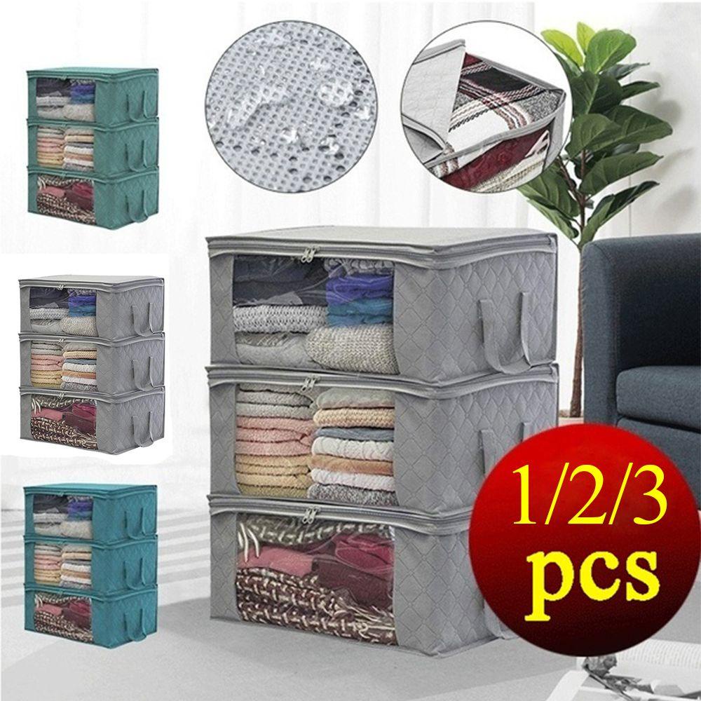 Set 1 / 2 / 3 Túi Đựng Chăn Màn Chống Bụi Tiện Dụng