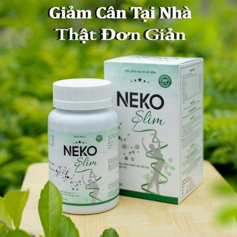 0Giảm cân nhanh an toàn hiệu quả chính hãng viên uống NEKO SLIM sau 1 liệu trình sử dụng