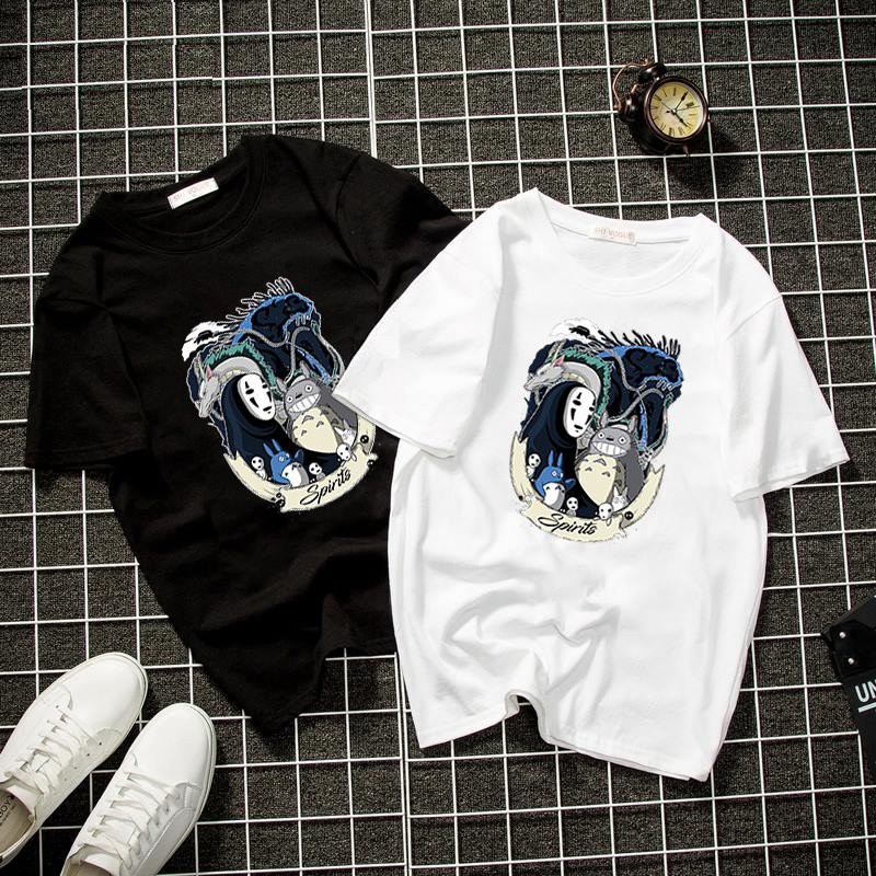 Áo thun form rộng unisex quỷ vô diệm và rồng vải dày mịn 2020T2530