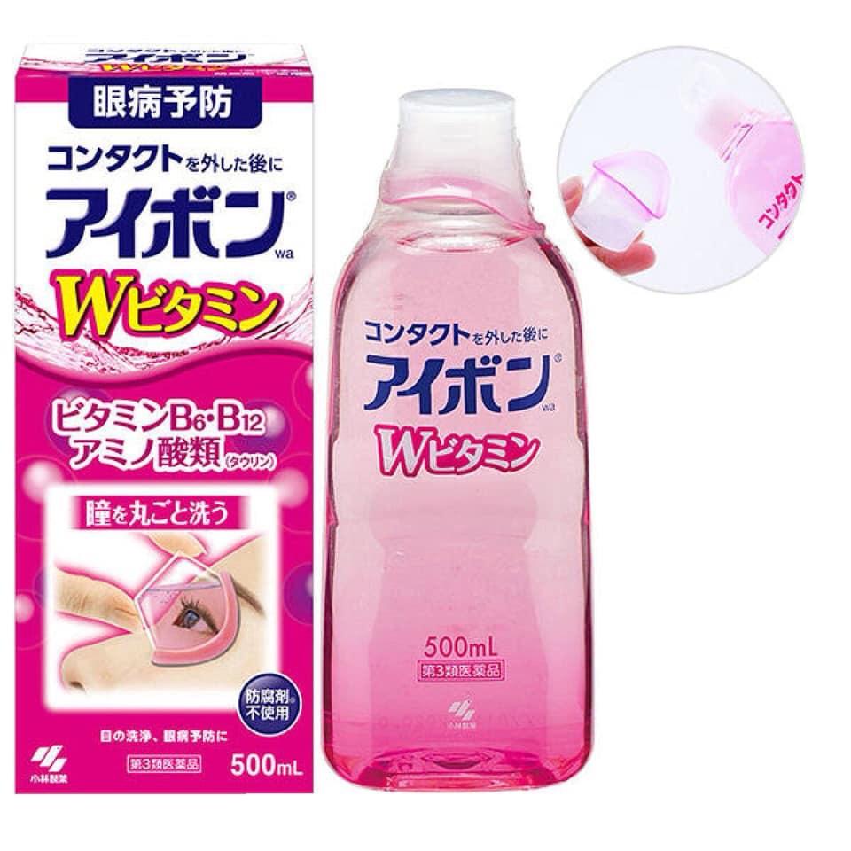 Nước rửa mắt Eyebon W Vitamin Nhật Bản 500ml