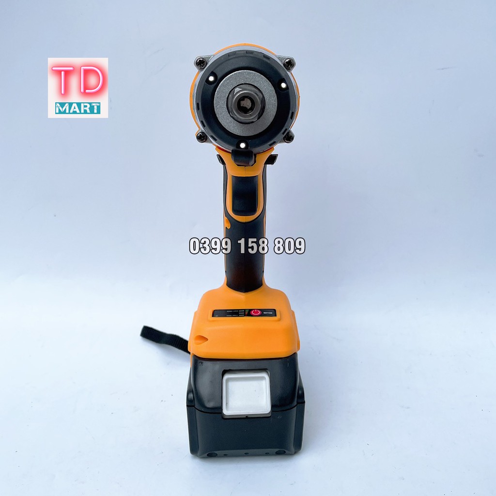 Máy Siết Bulong Dewalt 118V Không Chổi Than - Hàng Loại 1 có 3 đèn led