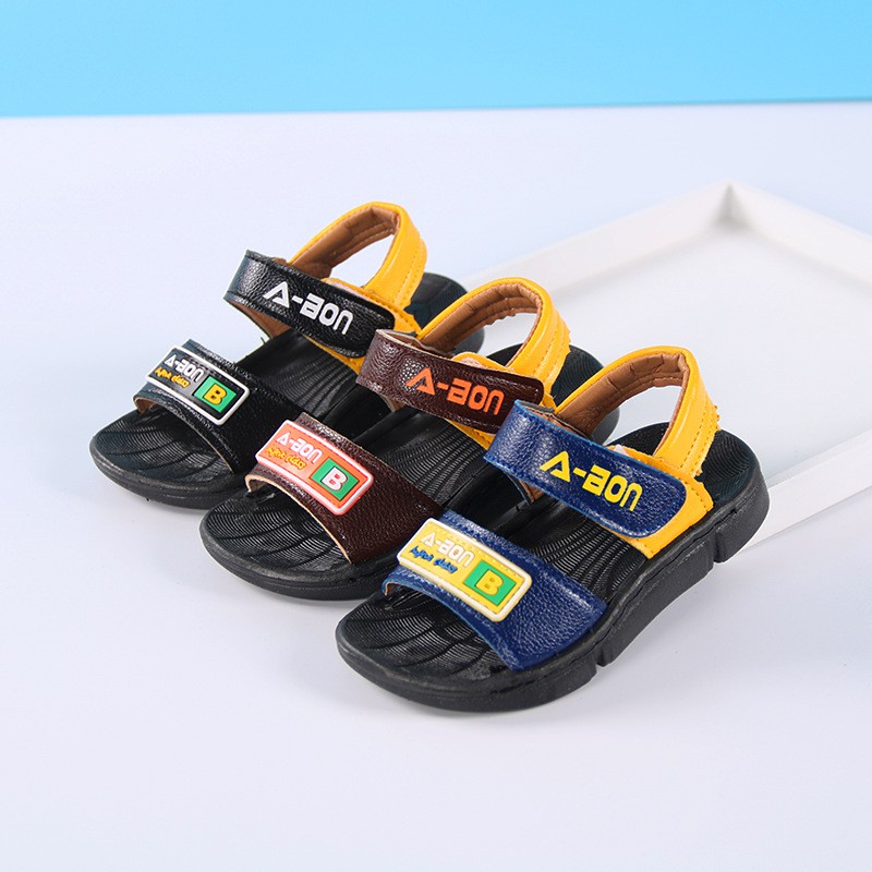 sandal bé trai size 21-25 đế mềm