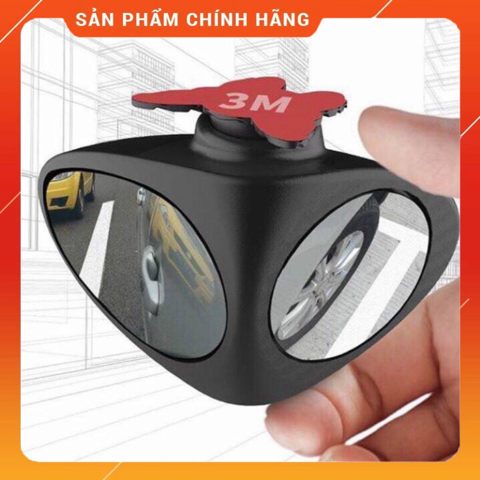 [CHÍNH HÃNG] Gương cầu lồi 3D soi lề ô tô -  xóa điểm mù xe hơi - gương soi lề thay thế camera xe ô tô