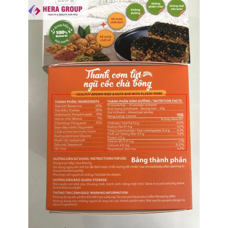 [Herbslim Chính Hãng ] Thanh cơm lứt ngũ cốc Herbslim | BigBuy360 - bigbuy360.vn