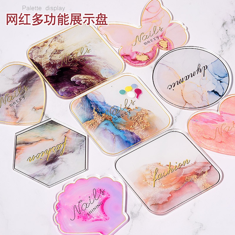 Bảng pha màu sơn móng tay hỗ trợ chụp ảnh mẫu nail