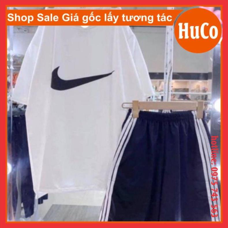 [RẺ VÔ ĐỊCH] Quần short lửng ba sọc ống rộng, form rộng unisex freesize nam nữ, quần đùi thể thao cá tính dáng rộng New