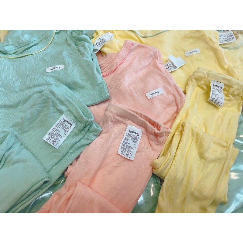 Set 2 bộ agabang xuất hàn cho bé trai bé gái