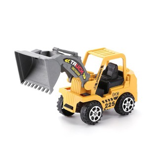 Set 6 xe đào đất xúc đất mini đồ chơi đẹp mắt