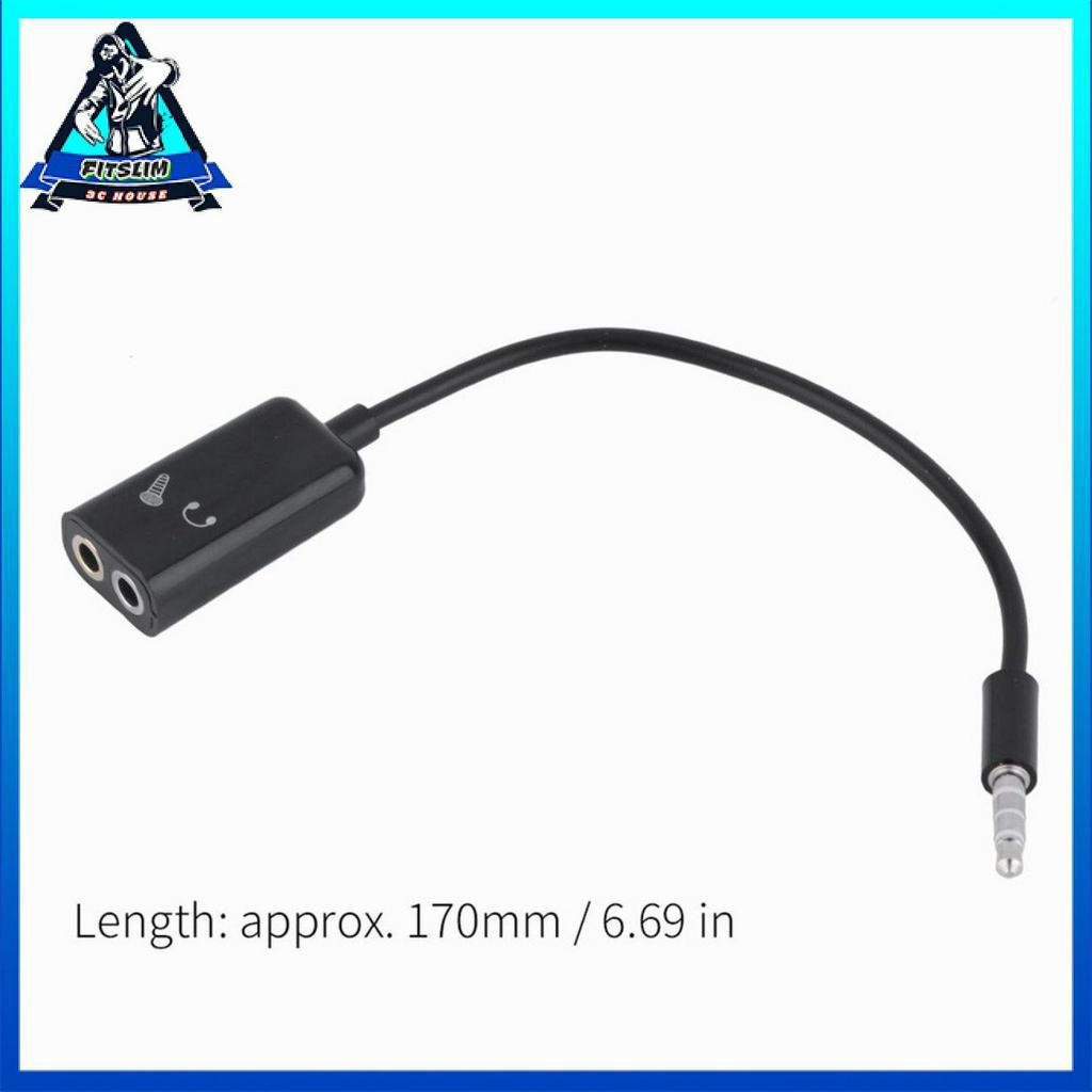 Dây Cáp Chia Cổng Âm Thanh 3.5mm