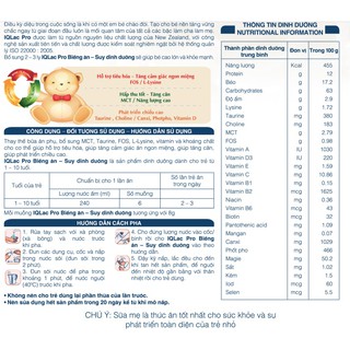 Sữa bột VPMilk IQLac Pro 900g
