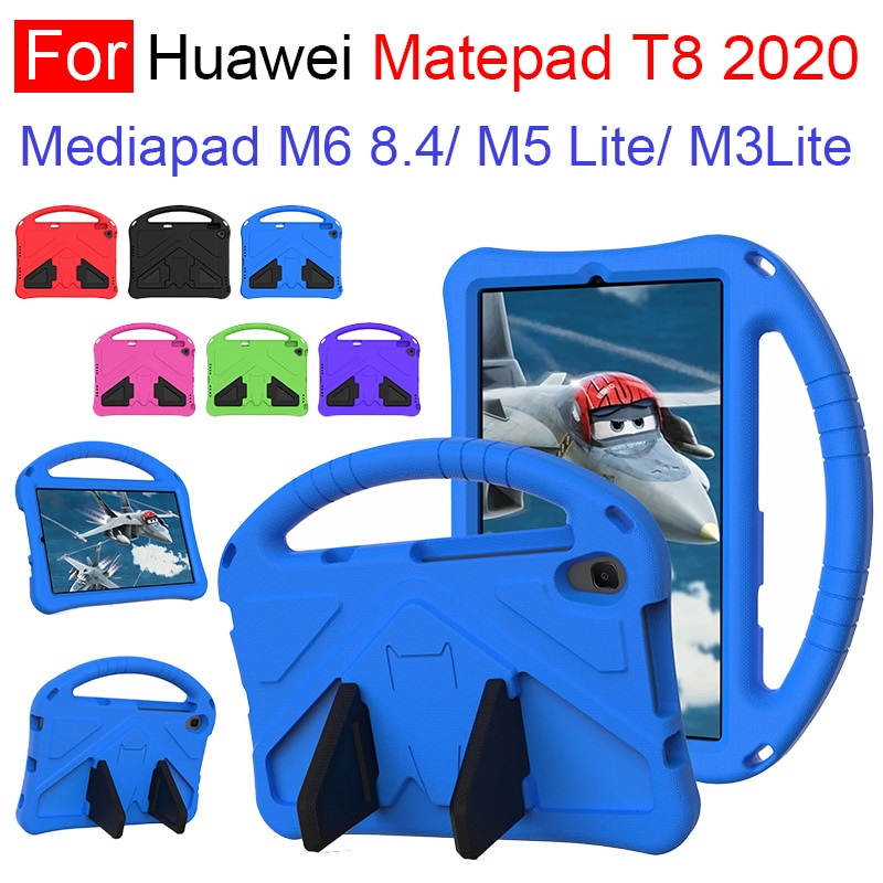 Ốp Máy Tính Bảng Eva Gọn Nhẹ Chống Sốc Chống Rơi Cho Huawei Matepad T8 Mediapad M3 Lite 8.0 M5 Lite 8.0 M6 8.4