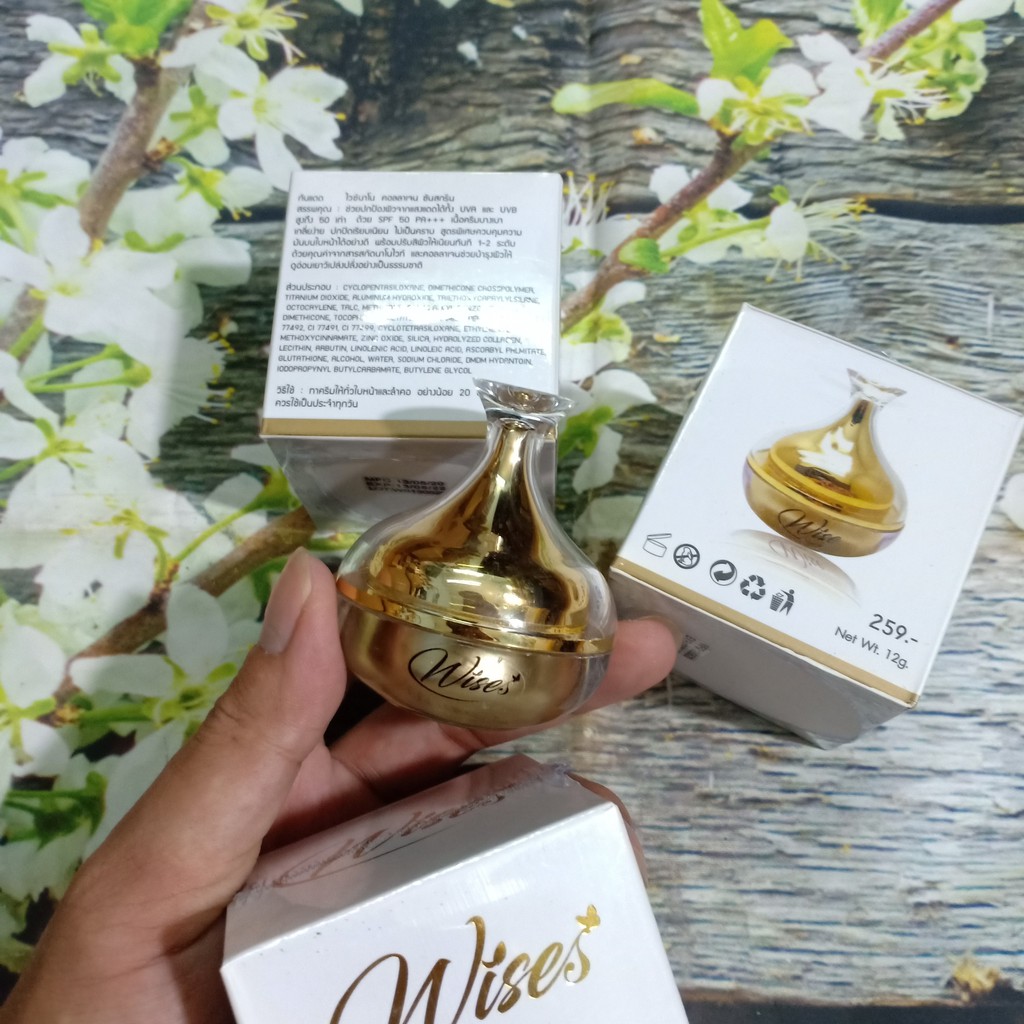 Kem chống nắng wise nano SPF 50+  Nâng tone kiêm kem nền-12g